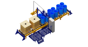 Bitumen filling machine. Оборудование для розлива и фасовки битума в бочки и кловертейнеры